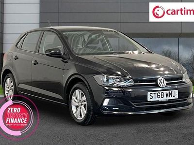 Used VW Polo SE 80 HP (58 kW) 2019 Black Hatchback