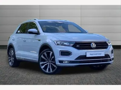 Usado VW T-Roc R-line 150 HP (110 kW) 2021 Prateado SUV