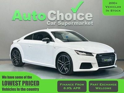Used Audi TT Black Edition 184 HP (135 kW) 2018 White Coupe