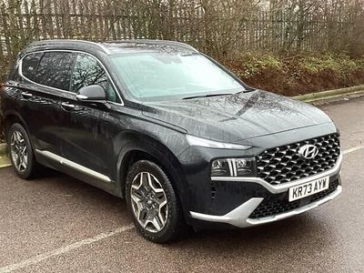 Abyss blk Used 2023 Hyundai Santa Fe Ultimate SUV | £32,495 (Fair price)
