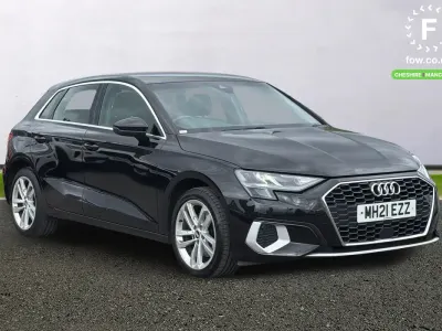 Used Audi A3 e-tron Sport 2021 Black Hatchback