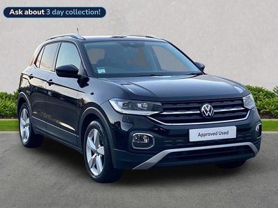 Black Used 2022 VW T-Cross SEL SUV | £14,782 (Fair price)