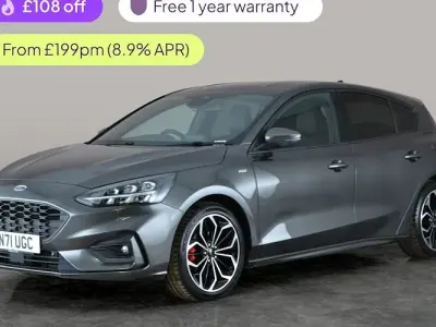 Used Ford Focus ST-Line X 155 HP (114 kW) 2021 Grey Hatchback