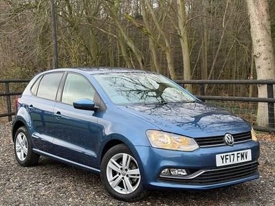 Blue Used 2017 VW Polo Edition Hatchback | £13,490 (Fair price)