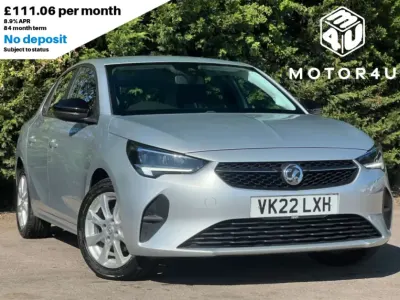 Used Vauxhall Corsa Edition 75 HP (55 kW) 2022 Grey Hatchback