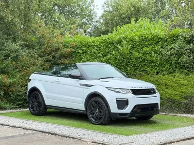 Used Land Rover Range Rover evoque HSE Dynamic 180 HP (132 kW) 2018 White Cabriolet