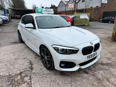 Usado BMW 118 Efficient Dynamics 2019 Blanco Utilitario