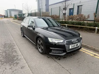Begagnad Audi A4 S-Line 2016 Svart Kombi