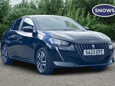 Used Peugeot 208 Active+ 101 HP (74 kW) 2023 Black Hatchback