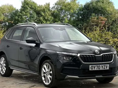 Used Skoda Kamiq SE L 85 HP (62 kW) 2020 Black magic pearl effect SUV