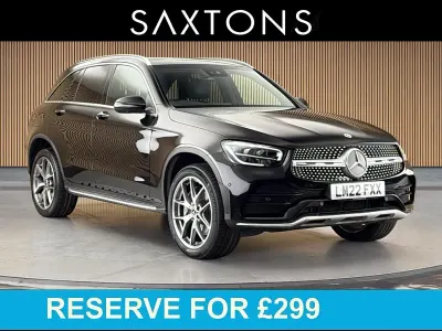 Used Mercedes GLC300e AMG line 2022 Black SUV