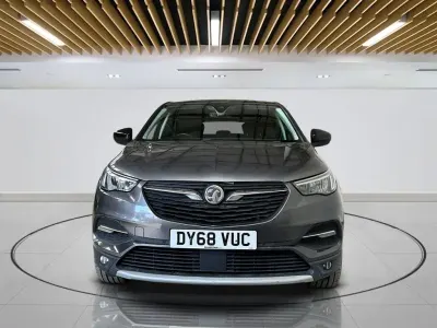 Used Vauxhall Grandland X Elite 130 HP (95 kW) 2018 Grey SUV