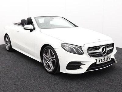Used Mercedes E300 AMG line 245 HP (180 kW) 2019 White Cabriolet
