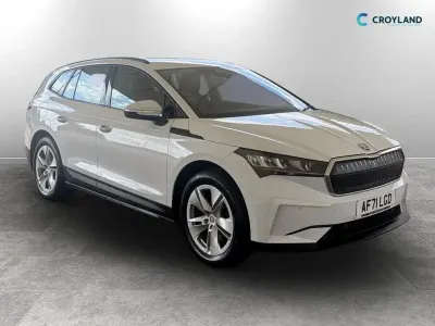Used Skoda Enyaq iV ecoSuite 131 kW (179 HP) 2021 White SUV