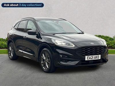 Black Used 2021 Ford Kuga ST-Line SUV | £15,499 (Fair price)