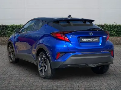 Used Toyota C-HR 122 HP (89 kW) 2021 Blue SUV