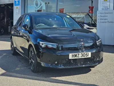 Used Vauxhall Corsa Ultimate 100 HP (73 kW) 2025 Black Hatchback