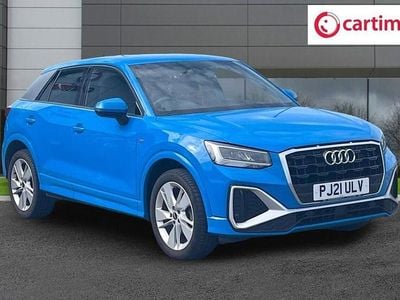 Used Audi Q2 S-Line 150 HP (110 kW) 2021 Blue SUV