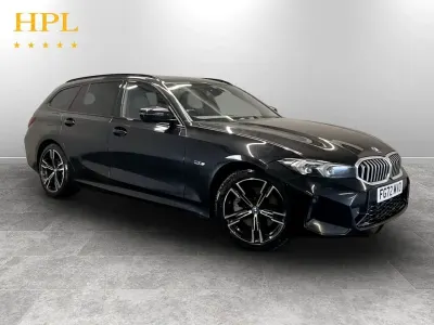 Used BMW 330e M Sport 292 HP (214 kW) 2022 Black Estate