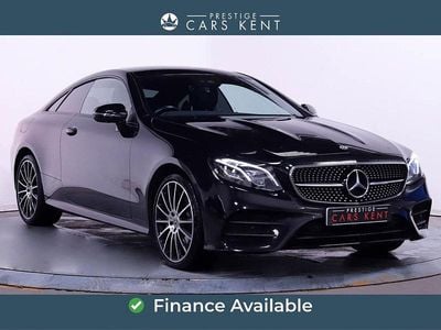 Black Used 2021 Mercedes E400 AMG Line Premium Coupe | £30,340 (Super price)