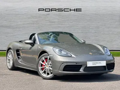 Used Porsche 718 345 HP (253 kW) 2017 Agate grey Cabriolet