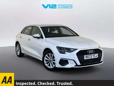 Used Audi A3 Sportback Performance 110 HP (80 kW) 2022 White Hatchback