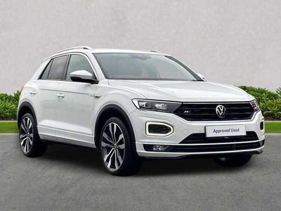 White Used 2021 VW T-Roc R-line SUV | £22,328 (Fair price)