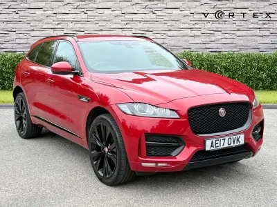 Used Jaguar F-Pace R-Sport 180 HP (132 kW) 2017 Red SUV