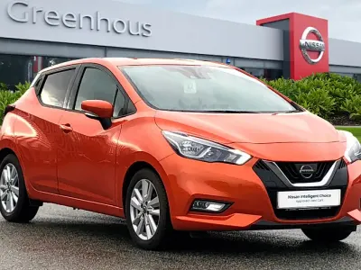 Used Nissan Micra Acenta 2020 Orange Hatchback