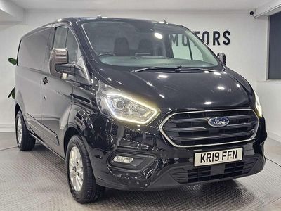 Used Ford Transit Custom Limited 130 HP (95 kW) 2019 Black Van