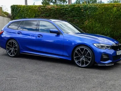 Used BMW 320 M Sport 2020 Blue Estate
