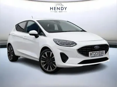 Used Ford Fiesta Titanium X 99 HP (72 kW) 2023 White Hatchback