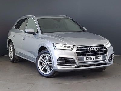 Used Audi Q5 S-Line 245 HP (180 kW) 2019 Silver SUV