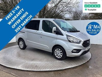 Used Ford Transit Custom Limited 130 HP (95 kW) 2019 Silver Van