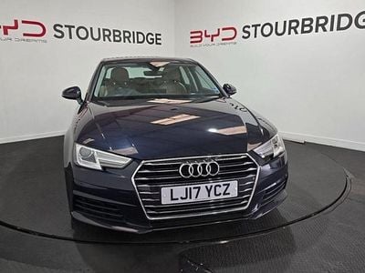 Used Audi A4 S-Line 190 HP (139 kW) 2017 Blue Sedan