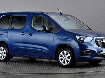 Blue Used 2022 Vauxhall Combo MPV | £13,798 (Fair price)