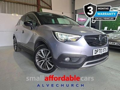 Used Vauxhall Crossland X Elite 110 HP (80 kW) 2020 Grey SUV
