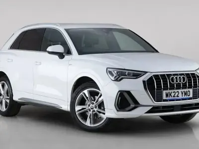 Used Audi Q3 S-Line 150 HP (110 kW) 2022 White SUV