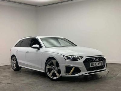 Begagnad Audi A4 S-Line 200 HK (147 kW) 2024 Vit Kombi