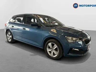 Used Skoda Scala SE 150 HP (110 kW) 2022 Blue Hatchback