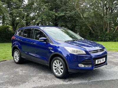 Used Ford Kuga Titanium 150 HP (110 kW) 2016 Blue SUV