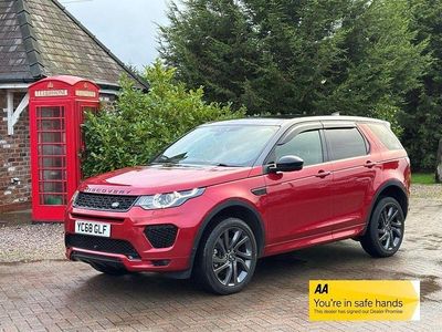 Red Used 2018 Land Rover Discovery Sport HSE Dynamic SUV | £18,495 (Fair price)