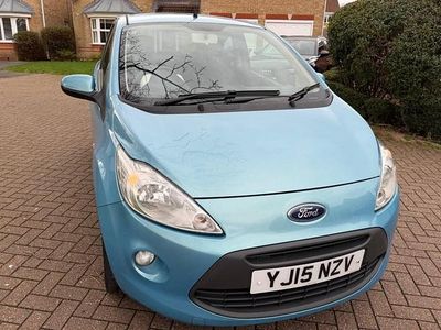 Used Ford Ka Zetec 69 HP (50 kW) 2015 Blue Hatchback