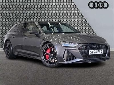 Begagnad Audi RS6 Design 620 HK (456 kW) 2024 Grå Kombi