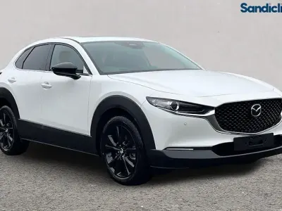 New Mazda CX-30 Homura-Line 186 HP (136 kW) 2025 Pearl  snowflake white SUV