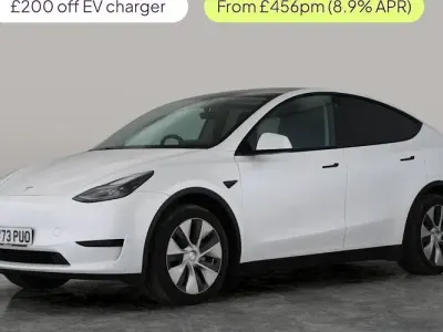 Used Tesla Model Y Standard Range 254 kW (346 HP) 2023 White SUV