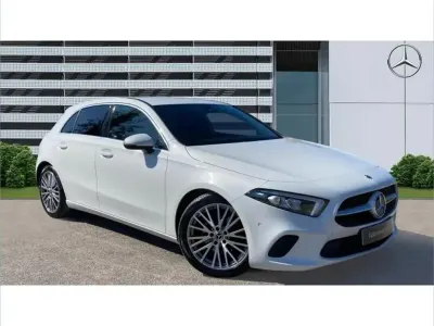 Used Mercedes A180 Executive 116 HP (85 kW) 2023 White Hatchback