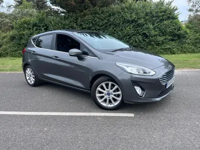 Used Ford Fiesta Titanium 120 HP (88 kW) 2019 Grey Hatchback