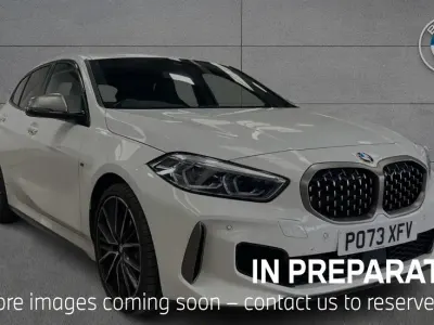 Used BMW M135 Shadowline 302 HP (222 kW) 2024 White Hatchback