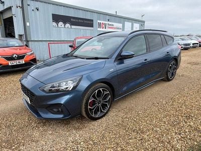 Used Ford Focus ST-Line X 125 HP (91 kW) 2019 Blue Estate